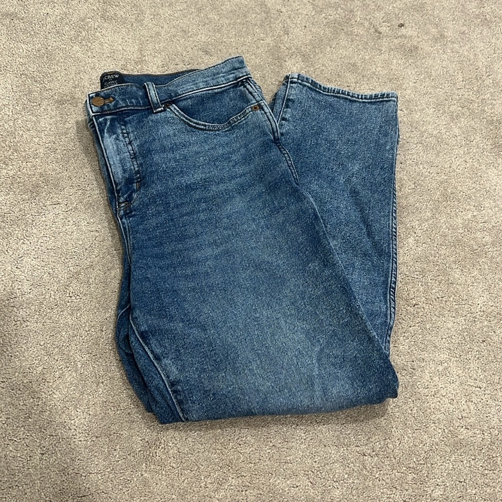 J. Crew Relaxed Fit Blue Jeans